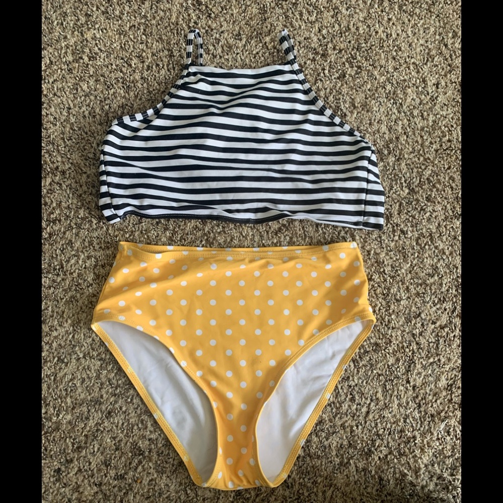 Girls 11-14, size small high waisted bottoms